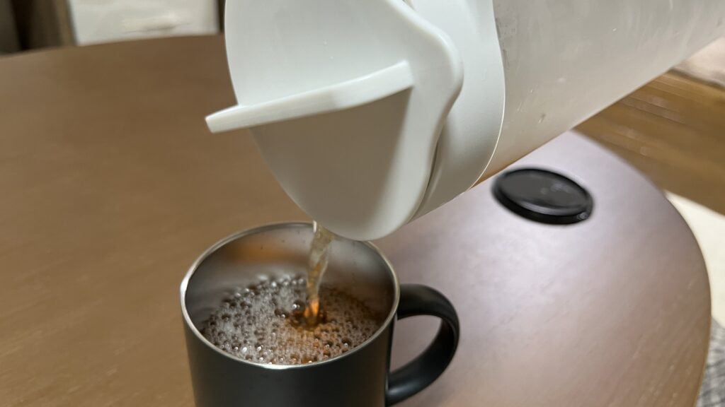 無印良品 お茶ポット 横置きできる ストレーナー付き 冷水筒 2L