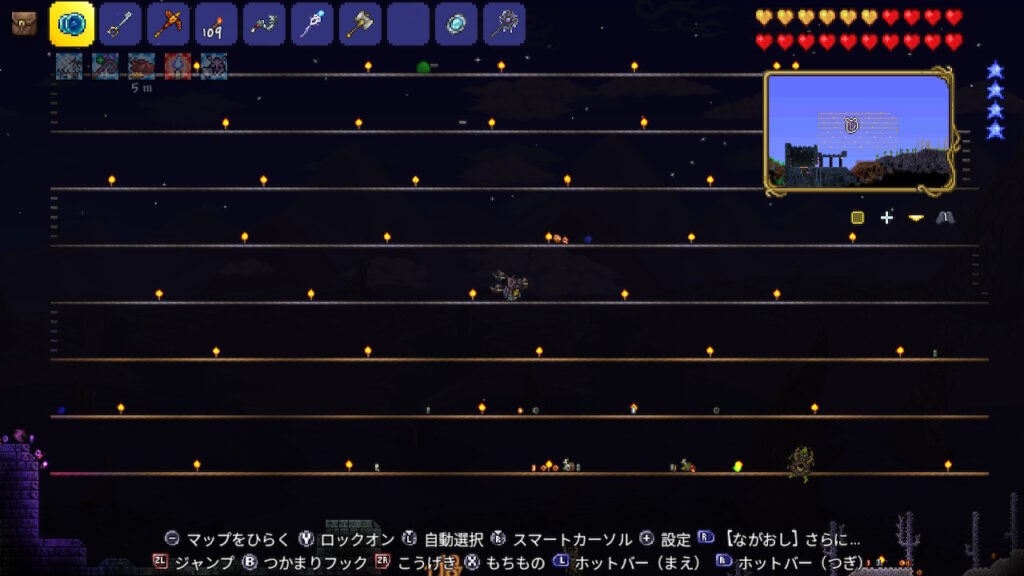 テラリア Terraria ハードモード 攻略 Switch