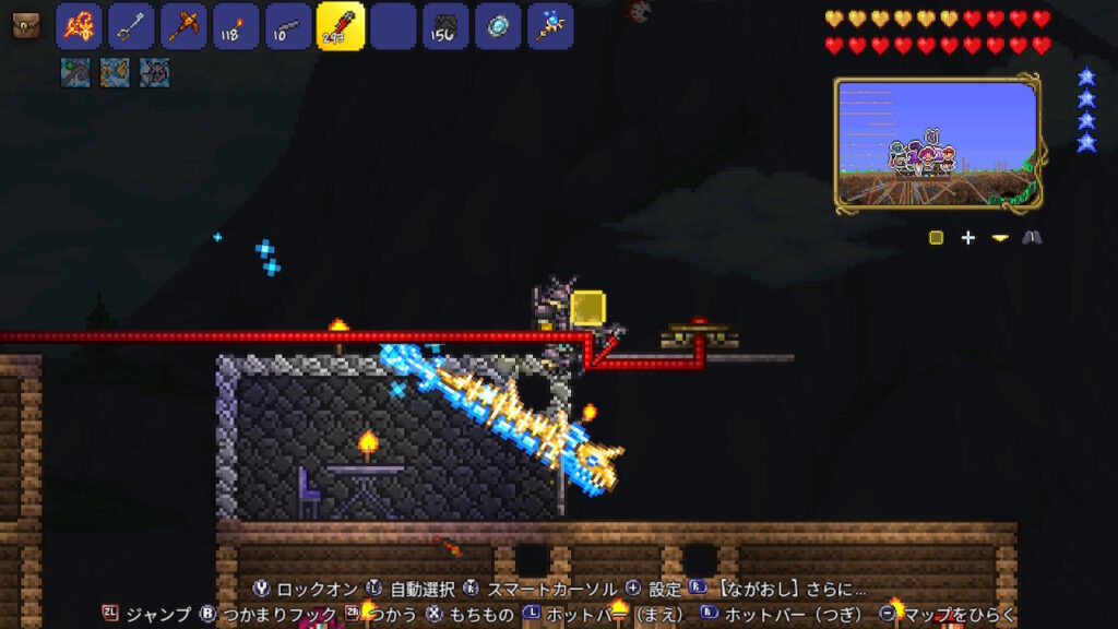 テラリア Terraria ハードモード 攻略 Switch ラスボス ムーンロード 倒し方 ナース