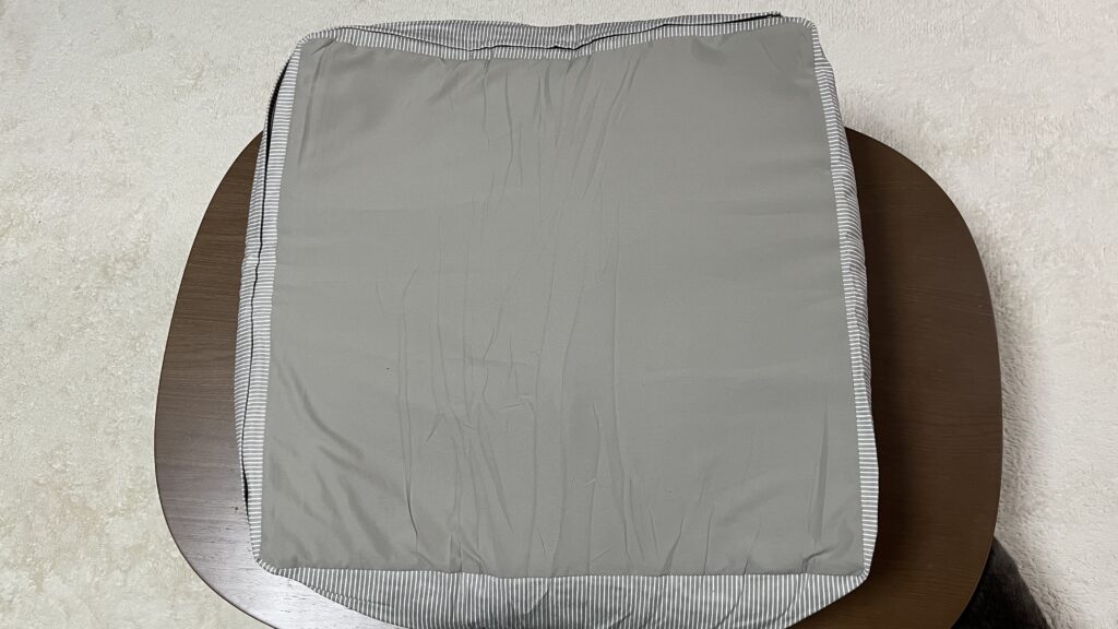 無印良品 丸洗いできる ペット用クッション 感想 まとめ レビュー 使ってみた ベージュ 猫用ベッド 夏 冬